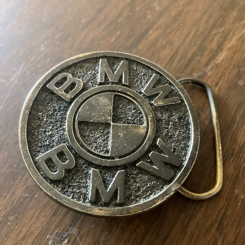 Limited Edition Vintage BMW Beamer Belt Buckle 1975